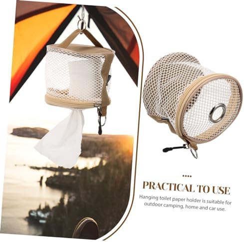 STOBAZA Camping Toilet Paper Holder Portable Stylish for Cars Beyond