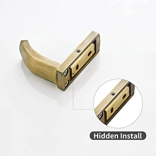 VINTAGE BRASS TIN HOOK 2 pack