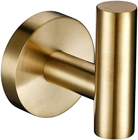 Plastic Latte Chrome Brushed Gold Bathroom Accessories Set 1