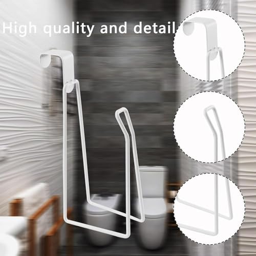 Efficient Toilet Paper Holder Small Space Storage Solution