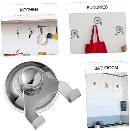 Stainless Steel Suction Cup Towel Organizer