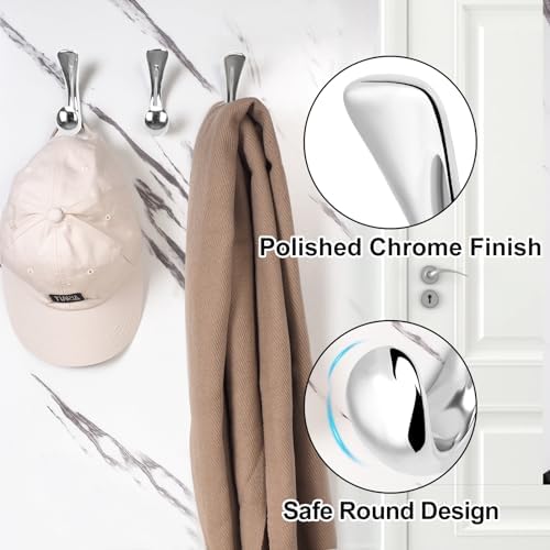 Durable Towel Robe Hooks with Premium Finish