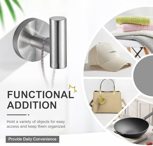 High-Quality 3-Piece Stainless Steel Toilet Paper Holder Modern Design