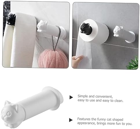 OSALADI Cat-Proof Wall-Mounted Toilet Paper Holder