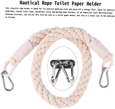 Stylish Nautical Towel Toilet Paper Holder