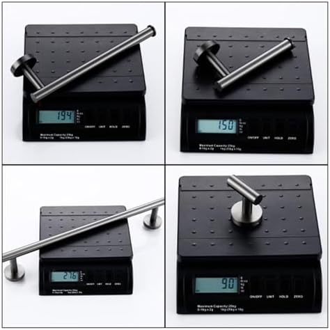 WangKensu Black Gold Polished Stainless Steel Towel Holder