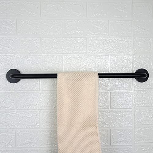 Matte Black Bathroom Towel Bar