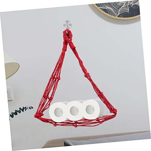2-Piece Durable Wall-Mounted Toilet Paper Holder Silver for Bathroom Kitchen