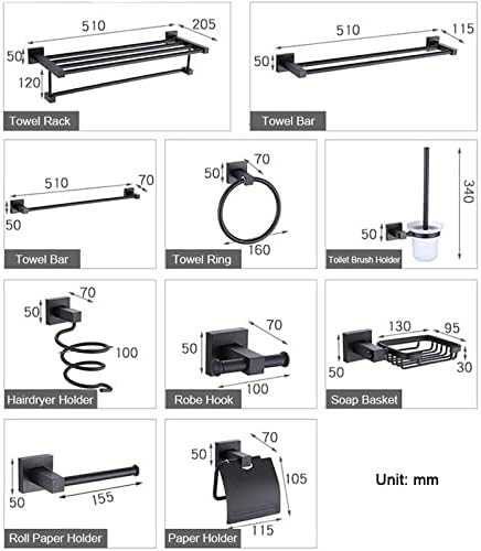 isolaY premium bathroom towel rack