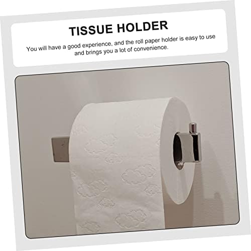 Hoement Chrome Bathroom Towel Holder - Simple Stylish