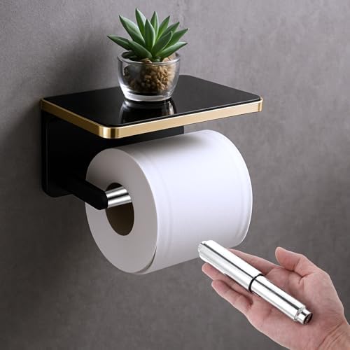 2-Piece Stainless Steel Toilet Paper Holder Replacement Rod