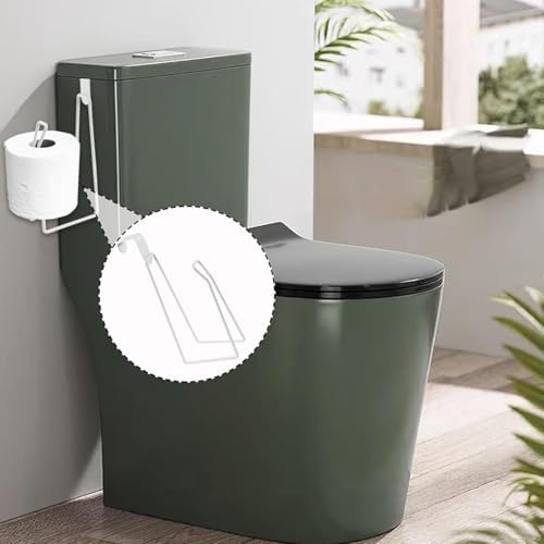 Efficient Toilet Paper Holder Small Space Storage Solution