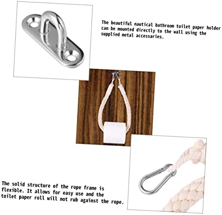 Stylish Nautical Towel Toilet Paper Holder