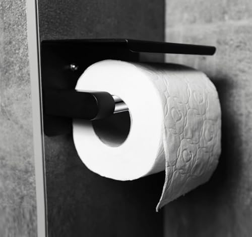 Sturdy Stainless Steel Toilet Paper Holder Roll Extender For Convenient Toiletries