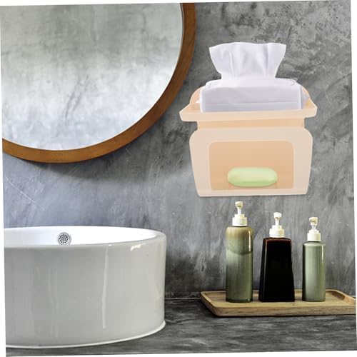 Healeved Farmhouse Wall-Mounted Toiletries Organizer