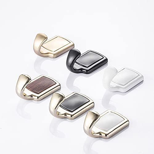 KIZQYN 6-Piece Bathroom Robe Towel Hook Set for Home Organization