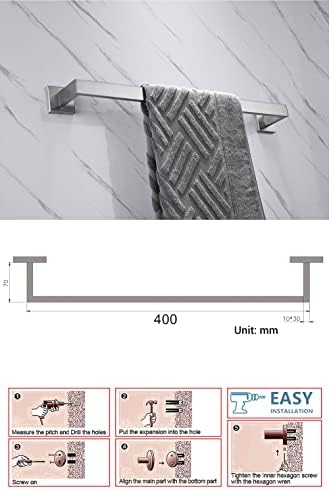 WangKensu Gold Towel Bar 40-Piece
