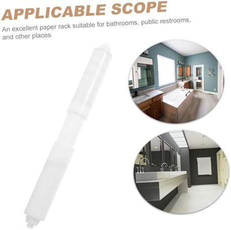 Sturdy Spring-Loaded Toilet Paper Holder