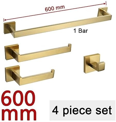 Elegant 4-Piecelem Towel Bar Set