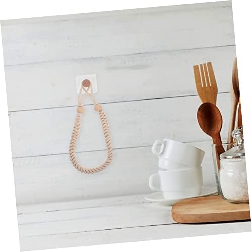 Gleavi 1-Piece Braided Toilet Paper Holder