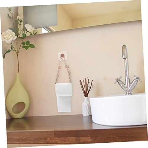 Gleavi 1-Piece Braided Toilet Paper Holder