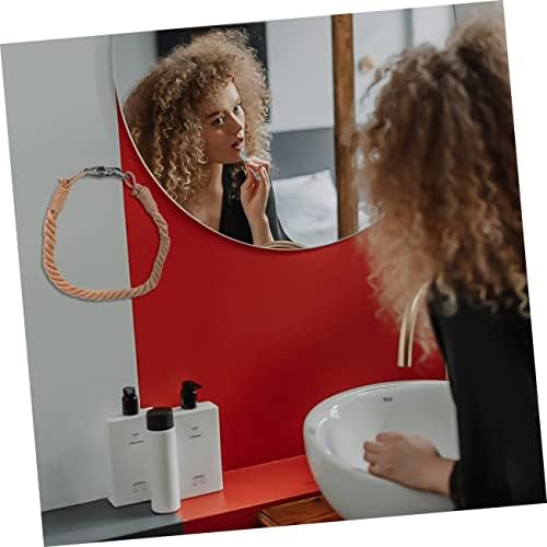 Adjustable Rope Toilet Paper Holder with Metal Fittings