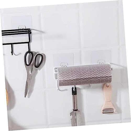 Hemoton Flexible Round Bead Towel Rack