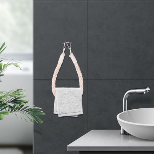 A Touch of Rustic Charm Space-Saving Towel Holder