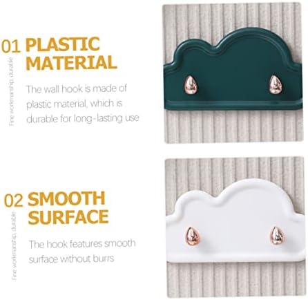 ARTIBETTERCloud Key Hook Durable Smooth Wall Hanging for Towels More
