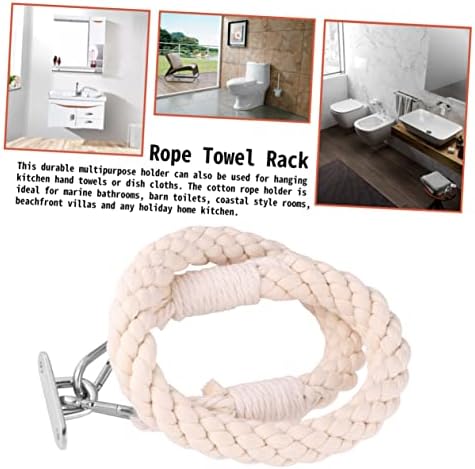 Nautical Towel Rack - Bohemian Bath Organizer
