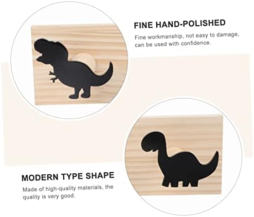 Dinosaur Wooden Row Hook