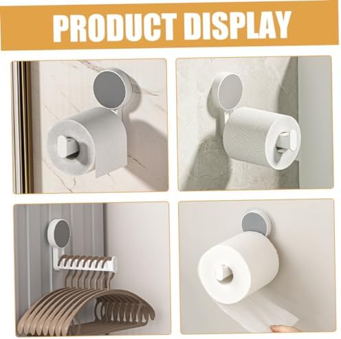 Veemoon Wall-Mount Toilet Paper Holder Durable Stylish Space-Saving Easy Install