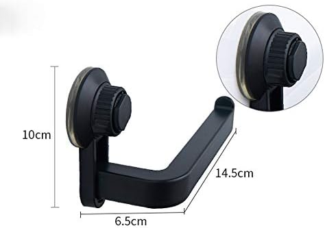White Wall-Mounted Toilet Paper Holder Dual Functions