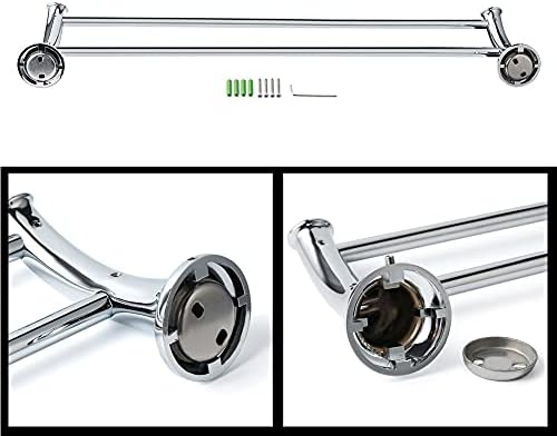 Stylish 24 Towel Rail Rack for Bathroom Kitchen