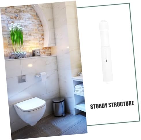 Sturdy Telescoping Toilet Paper Holder for Home and Hotel Use