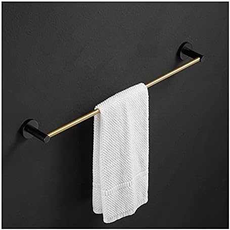 Versatile Towel Rail Rack Brass Surface for Bathroom Kitchen Use