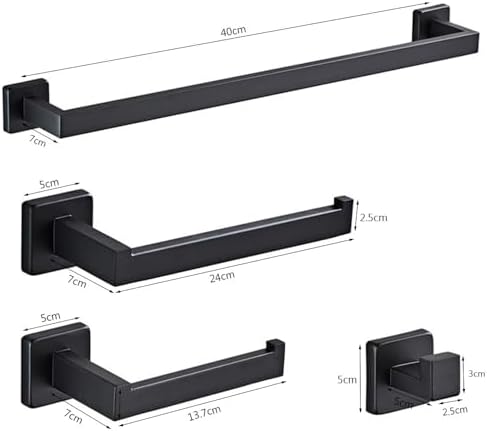 Premium Touch- friendly Wall Shelf Robe Hook Wall Bracket Towels More