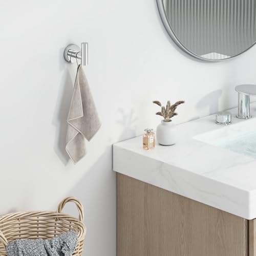 Bathroom Towel Hook Modern Design Easy to Hang Sleek Durable