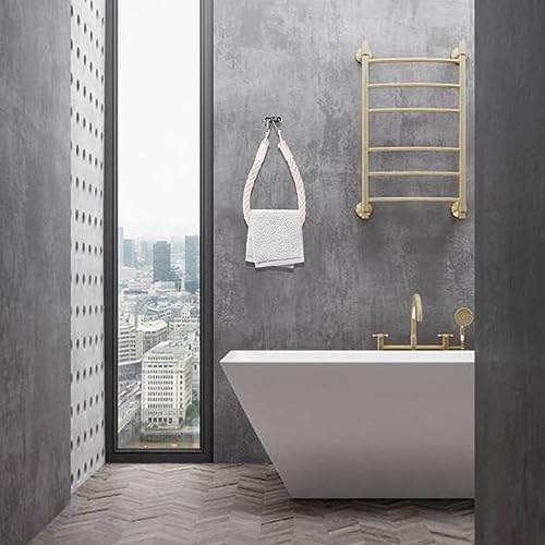 A Touch of Rustic Charm Space-Saving Towel Holder