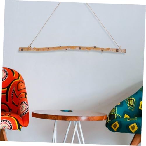 Rustic Wooden Wall Hooks for Farmhouse Decor