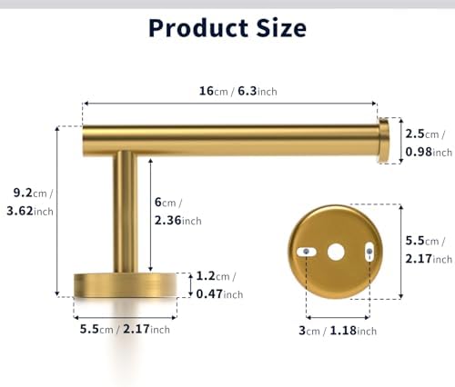 Stainless Steel Toilet Paper Holder