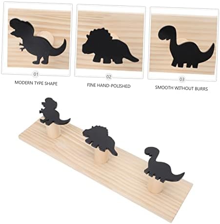 Dinosaur Wooden Row Hook