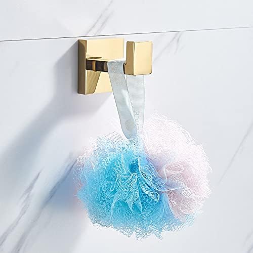 IsolaY bathroom Gold Polish Towel Bar Set