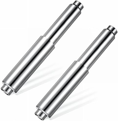 2-Piece Stainless Steel Toilet Paper Holder Replacement Rod