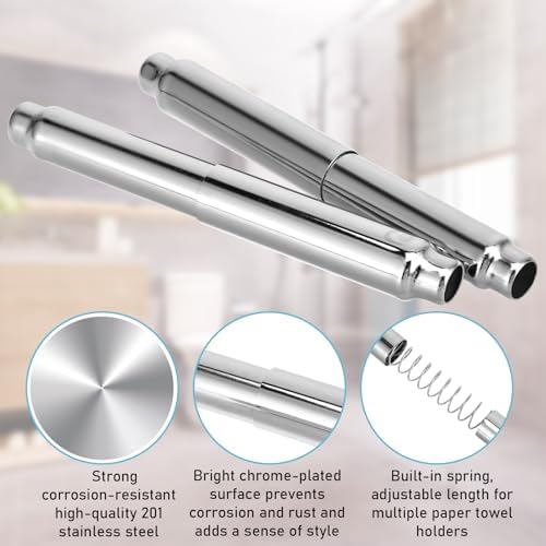 Stainless Steel Toilet Paper Holder 2-Pack Replacement