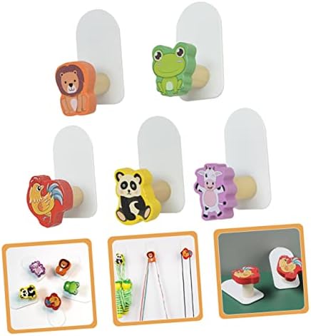 MAGICLULU 5pc Cute Animal Wall Hooks