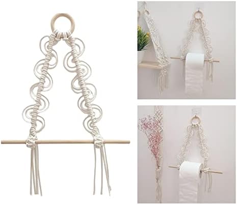 Fuzzy Boho-Style Toilet Paper Holder