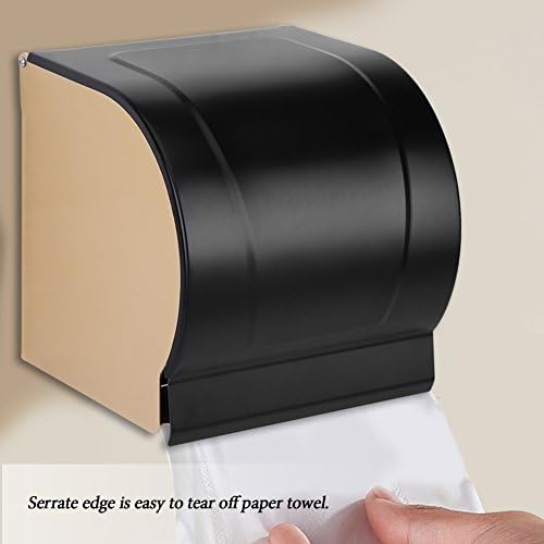 Space-Mounted Aluminum Toilet Paper Holder NATUDECO