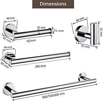 Sturdy Towel Bar for Bathrooms