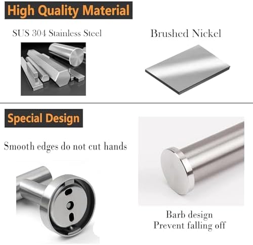 Sturdy Stainless Steel Toilet Paper Holder - Perfect for Home Bathroom